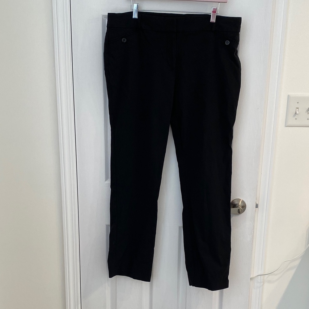 Soho Apparel Ltd Classic Black Trousers, Size 16